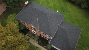 Asphalt shingle roof of a Mount Washington, OH home.